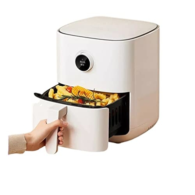 Freidora profunda Freidora de aire 3.5L Aire Electric Frey Oil Free Haven 1500W Tiempo 360 ° Baking DIRIGIÓ Fryer de pantalla táctil Aplicación Contro