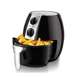 Freidora De Aire De Acero Inoxidable, Temperatura Ajustable Sin Humo Y Función De Temporizador Horno Portátil Cocción Saludable Tamaño 31.6 * 28.6 * 3 precio