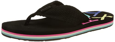 Roxy Nan, Sandalia Mujer, Negro, 37 EU