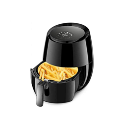 Freidora de Aire Freidoras eléctricas de Aire Caliente Horno Cocina sin Aceite, Recordatorio de batido de precalentamiento, Pantalla Digital táctil LE en oferta