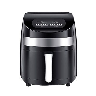 Freidora profunda Freidora de aire 3L Air Fryer 1000W Aire caliente El horno de freidora DIRIGIÓ Pantalla digital Los electrodomésticos de la máquina 