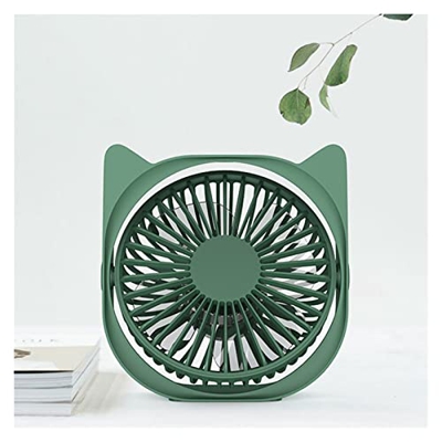 YMXDHZ Electrodomésticos de dibujos animados de escritorio USB Ventilador de enfriamiento de aire 360 ° Rotación Turbo Ventilador for acondicionador d