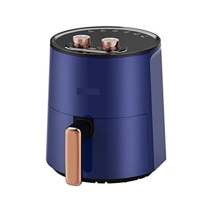 Freidora profunda Freidora de aire Freidora de aire libre de aceite de cocina multifuncional 4.5L 0V 1300W 4-5 Persona Tarta de huevo papas fritas hor