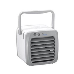 YMXDHZ USB Mini aire acondicionado escritorio doméstico de aire pequeño refrigerador humidificación de agua refrigerador ventilador eléctrico (Color : características