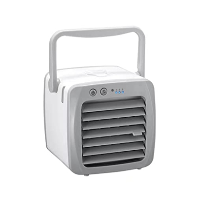 YMXDHZ USB Mini aire acondicionado escritorio doméstico de aire pequeño refrigerador humidificación de agua refrigerador ventilador eléctrico (Color :