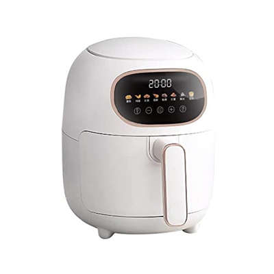 Freidora de aire, horno eléctrico multifunción de 3 l, freidora eléctrica, temporizador de 60 minutos y freidora de aire con control de temperatura aj