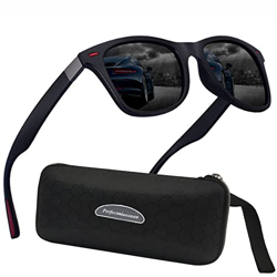 Perfectmiaoxuan Gafas de sol polarizadas Hombre Mujer Conducción ligera del marco TR90 Ciclismo Corriendo Pesca Gafas de protección Marco irrompible G precio