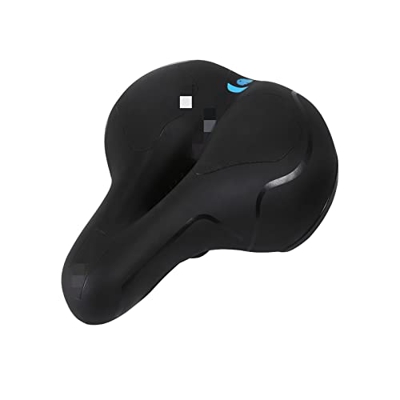 DSFHKUYB LINGJ Shop Huecar Bicicleta Transpirable Saddle Mujeres MTB Sada de Carretera Silla de Choque absorbiendo cómodo Asiento de Bicicleta Grande 