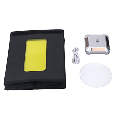 Caja de Curado Plegable, Ajuste de Tiempo Inteligente Base de Aluminio Panel de Luz Diseño Plegable Instalación Fácil Modelo de Impresora 3D Caja de C
