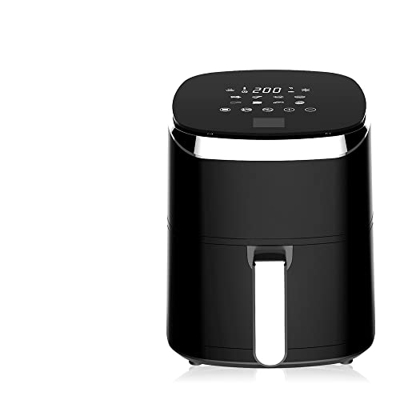 My's beauty Freidora Profunda Freidora de Aire 4. 5L/5L Freidora de Aire Freidora de Aire Caliente sin Aire con Ventana y Pantalla táctil Hear Pequeño