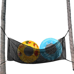 Ruilonghai Red de Almacenamiento Colgante para Piscina Grande, Bolsa de Piscina de Malla con Gancho para Juguetes inflables, flotadores, Pelotas (2057 características