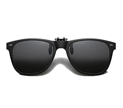 YAMEIZE Gafas de Sol Polarizadas con Clip Para Mujeres Hombres Protección UV400 Gafas de Sol Abatibles Conducción al Aire Libre