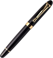 YQBUER Fuente Pen Fuente Fuente Firma Signature Pap Pap Pape Pense Corporate Gift Pen for Hombres Mujeres (Color : Black) precio