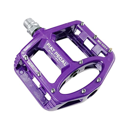 QJJML Ultraligero Pedales De Bicicleta 9/16" Aleación De Magnesio Pedales Bicicleta Montaña con Superficie Antideslizante, Plataforma Pedales para Bic características
