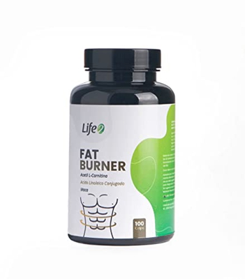 Life 2 - Quemagrasas (Fatburner). L-CARNITINA + MACA + CLA. Suplemento deportivo de alto rendimiento para la disminución de grasa abdominal, acelera e
