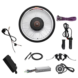 FYLZW Kit De Conversión De Bicicleta Eléctrica, 48V 1000W 20"24" 26"28" 29"Kit De Conversión De Motor De Bicicleta De Rueda Delantera/Trasera E-Bike C en oferta