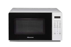 Hisense H20MOWS3G - Horno microondas electrónico, capacidad 20 L, potencia 700 W, grill potencia 900 W, pantalla LED con mandos táctiles, blanco en oferta