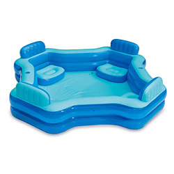 Carrozas de la Piscina Olas de Verano KB0706000 8. 75FT X 26In Anillo Inflable al Aire Libre sobre el Suelo 4 Persona Confort de Lujo Piscina con resp en oferta
