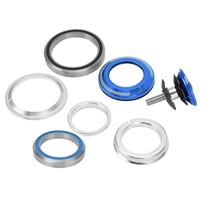 Uxsiya Auriculares para Bicicleta, Resistencia a la Deformación, Diseño Láser, Rodamiento de Bicicleta, Grupo de Tazones, Impermeable, sin Obstáculos,