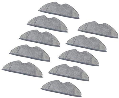 Litads para 360 S7 robot Partes de aspirador trapeador paño Partes de aspirador accesorios reemplazo limpieza paño 10 unids
