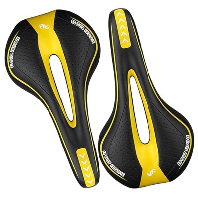 Asiento de ciclismo Sillín de bicicleta suave cojín de bicicleta ergonómico Shock MTB Road Bike Silicona antideslizante Asiento de calidad Cojín de cu