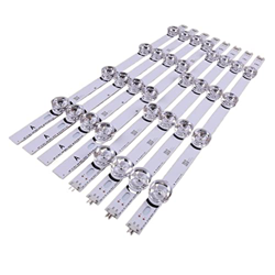 8 PCS (4*A+4*b) LED Reemplazo de barra de tiras compatible con LG 39 Pulgada TV 39LB5610 39LB561V Innotek DRT 3.0 39 Pulgada A B Escribe (Emitting Col características