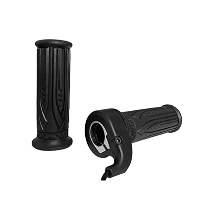 LOVIVER Giratorio para Bicicleta eléctrica, de Manillar de 12V-72V, empuñadura de para Ciclismo