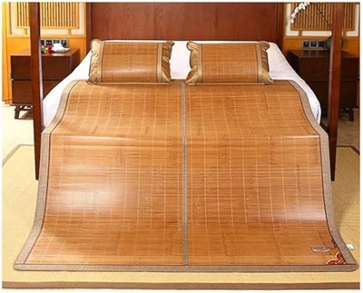 Alfombras para dormir de verano Estera de bambú Mat de verano Colchón de enfriamiento Colchón de enfriamiento Matera superior Aire acondicionado Suave