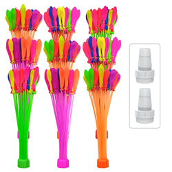 Paquete de 333 globos de agua, bombas de agua multicolores de llenado rápido, sin necesidad de nudos molestos, adecuados para fiestas en la piscina, f precio