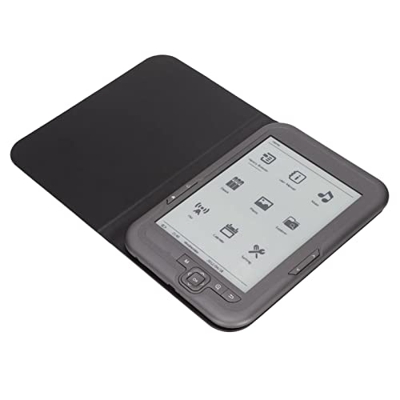 Lector de Libros Electrónicos, Pantalla de Tinta HD Ereader 6in ABS 800x600 FM Soporte con Auriculares para Lectura en el Hogar(#3)