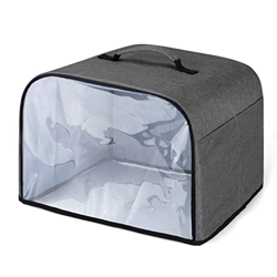 MISOYER 2 Pcs Cubierta Antipolvo Cuadrada para Horno - Funda Impermeable para freidora de Aire de Tela Oxford | Funda para freidora de Aire con Bolsil en oferta