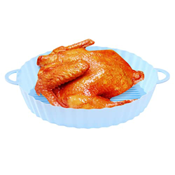 Povanjer Bandeja de Silicona para freidora de Aire,Revestimientos de Silicona antiadherentes Reutilizables para freidora de Aire - Reemplazo de revest en oferta