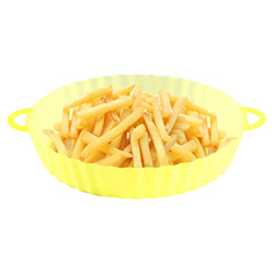 Limily Olla de Silicona para freidora de Aire,Revestimientos de freidora de Aire de Silicona Reutilizables de 8.26 Pulgadas con asa - Accesorios para  en oferta