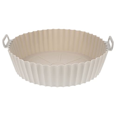 BESTonZON Freidora de Aire de Silicona Olla Cocina Freidora de Aire Reutilizable Forro Cesta de Freidora de Aire Antiadherente Fácil Limpieza Accesori