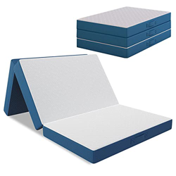 QMMD Colchón Plegable práctico como colchón de Viaje, colchón Plegable, colchón 80 x 190 x 10 cm para Furgonetas, de Viajes o para Invitados para Invi en oferta