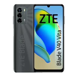 ZTE Blade V40 Vita - Smartphone 6,74" HD+ 90hz, 4GB RAM, 128GB Almacenamiento, Bateria de 5130 mAh, Carga rápida 22,5W, Triple cámara 48MP, NFC, Negro características