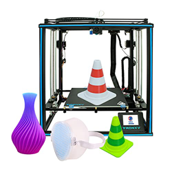 Impresora 3D X5SA-2E, placa base ultrasilenciosa, impresión a dos colores, detección de filamentos de impresión de currículo, nivelación automática, t características