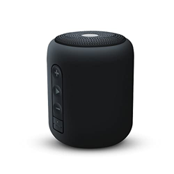 Mooov 618402 - Mini Altavoz Bluetooth 5.0, 5W, 15 Horas de reproducción, Sonido 360°, función TWS, IP54 splashproof, Bass Power, Entrada microSD, Negr características