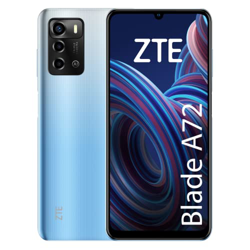 ZTE Blade A72 - Smartphone 6,74" HD+ 90hz, 3GB RAM, 64GB Almacenamiento Ampliable a 1TB, Bateria de 5130 mAh, Carga rápida 22,5W, Triple cámara 13MP,  precio
