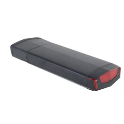 WILLQ Batería Ebike 48V batería de Iones de Litio 10Ah Estante Trasero Paquete batería Bicicleta eléctrica para 250W 500W Kits de conversión de reacon precio
