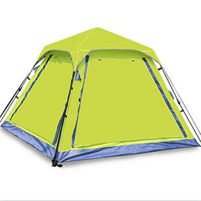 Carpa emergente automática al Aire Libre a Prueba de explosiones Lluvia Protector Solar Camping Carpa para 3-4 Personas, Verde