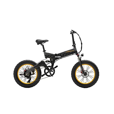 LANKELEISI X3000PLUS 20 pulgadas plegable grasa neumático bicicleta eléctrica 48 V 17.5ah batería de litio ebike bicicleta eléctrica