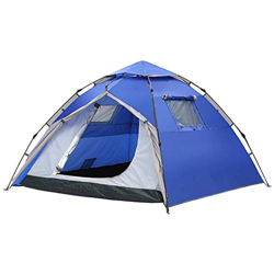 Pop Up Carpa Carpa Instantánea Automática Carpa Familiar A Prueba De Viento A Prueba De Agua para Acampar En La Playa,Azul precio