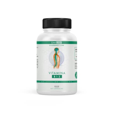 Vitamina B12 Pura | Vitamina esencial para una óptima salud y bienestar | Aumenta la energía, reduce el cansancio y la fatiga | Contribuye al funciona