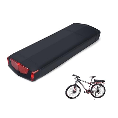 WILLQ Batería de Bicicleta eléctrica 48V 10Ah/12.8Ah Paquete de batería de Bicicleta eléctrica con Cargador Batería de Litio para Motor de Bicicleta e