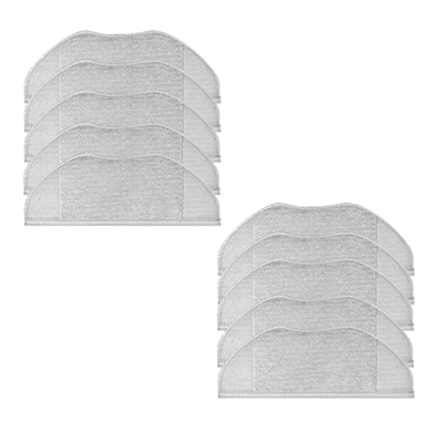 VCVN Accesorios al vacío 10 Piezas/Lote Trapo de Tela de Tela tragada de Trapo Compatible con 360 X90 x95 Aspiradora robótica 360x90 360x95 Aspiradora