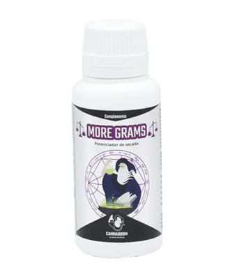 MORE GRAMS - Potenciador de secado, hace que tus flores pierdan meno peso durante la fase de secado, formulación exclusiva CANNABOOM (100ml)