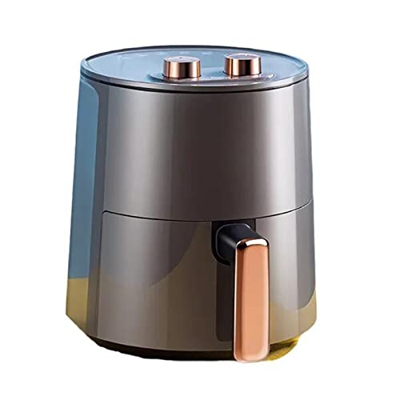 Freidora de aire sin aceite, freidoras de aire de 4,5 l, cocina antiadherente sin aceite para horno, cesta fácil de limpiar para cocinar en casa, para