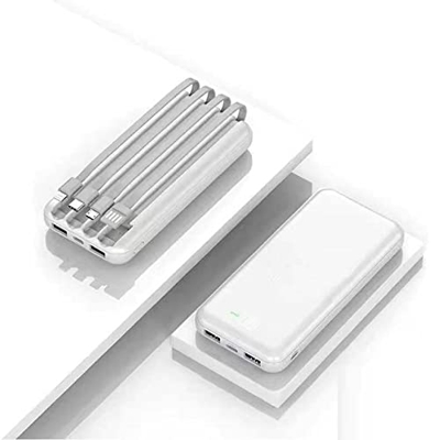 ZYLR Banco de energía Cargador inalámbrico Qi portátil de 50000 mAh para Xiaomi Mi iPhone Samsung Poverbank batería Externa Cargador rápido Powerbank,