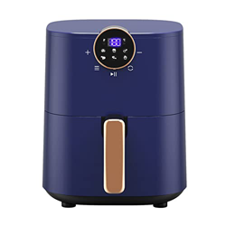 Air Fryer Freidoras de aire grandes de 4,5 L, freidora de aire digital, cocina de horno caliente, pantalla táctil LED, cesta de bandeja antiadherente, en oferta